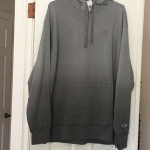 NWT Champion Grey ombré hoodie